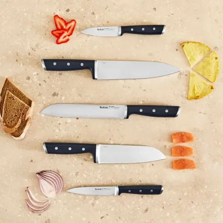 Tefal EverSharp Pro knivblok med 5 knive