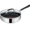 Tefal Jamie Oliver Quick & Easy SS sauterpande m. glaslåg Ø25 cm