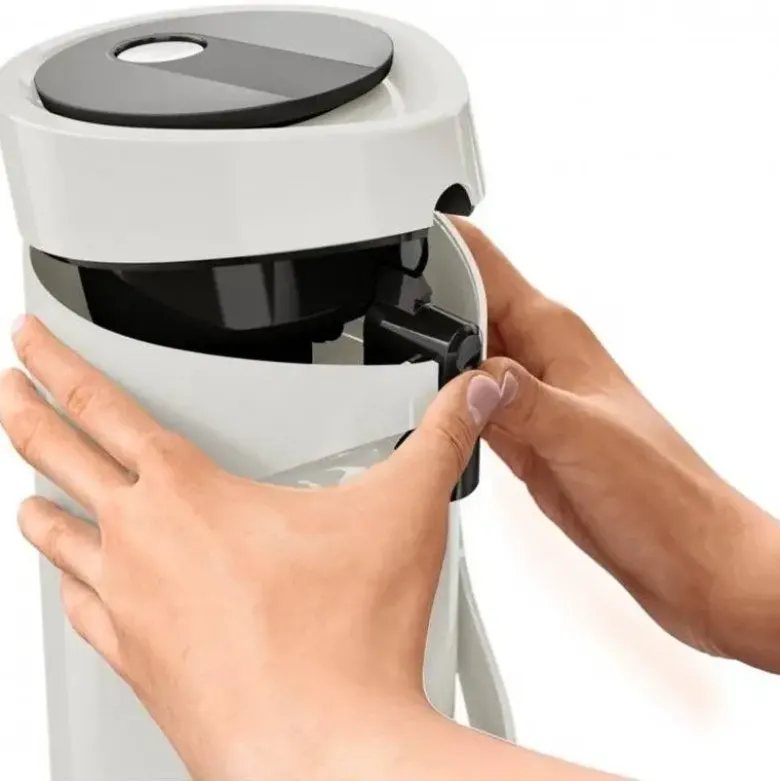Tefal Ponza Pumpetermokande 1,9 liter - Hvid
