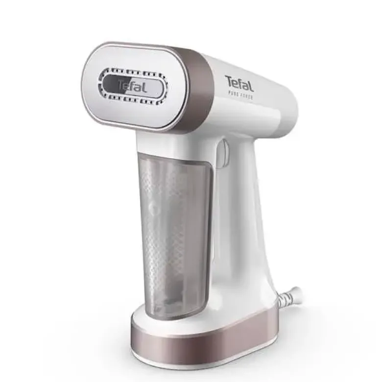 Tefal tøjdamper Pure Force 2-i-1 White & Pink