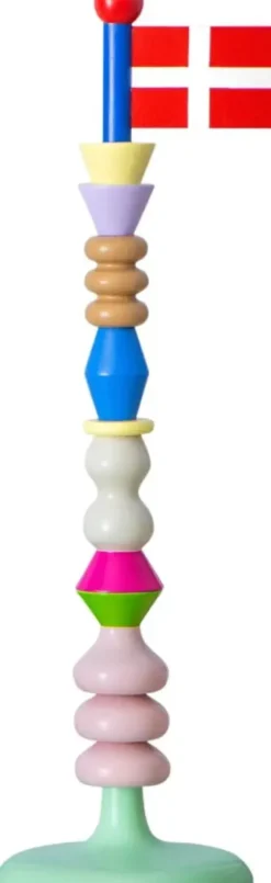 TheClayPlay Tossi Træflag - h30 cm