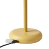 Toscana Genopladelig bordlampe gul