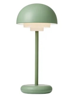 Toscana Genopladelig bordlampe grøn