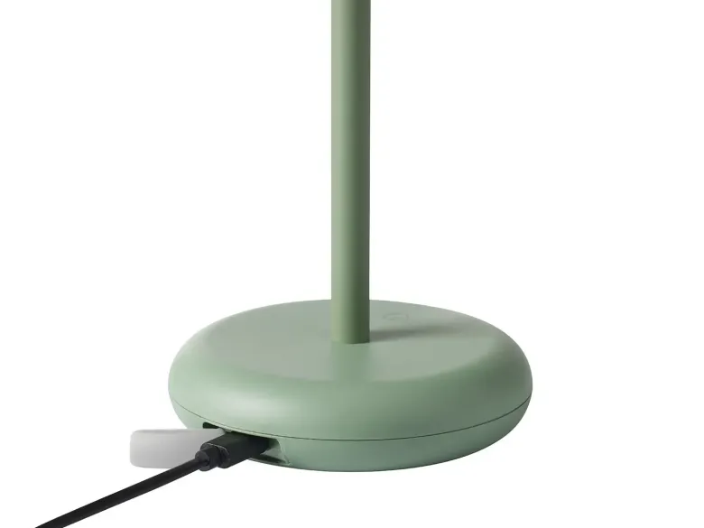 Toscana Genopladelig bordlampe grøn