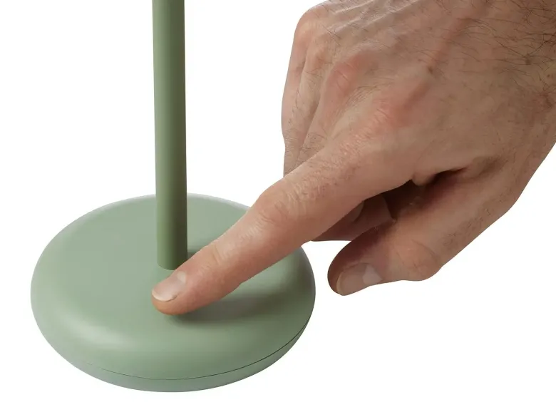Toscana Genopladelig bordlampe grøn