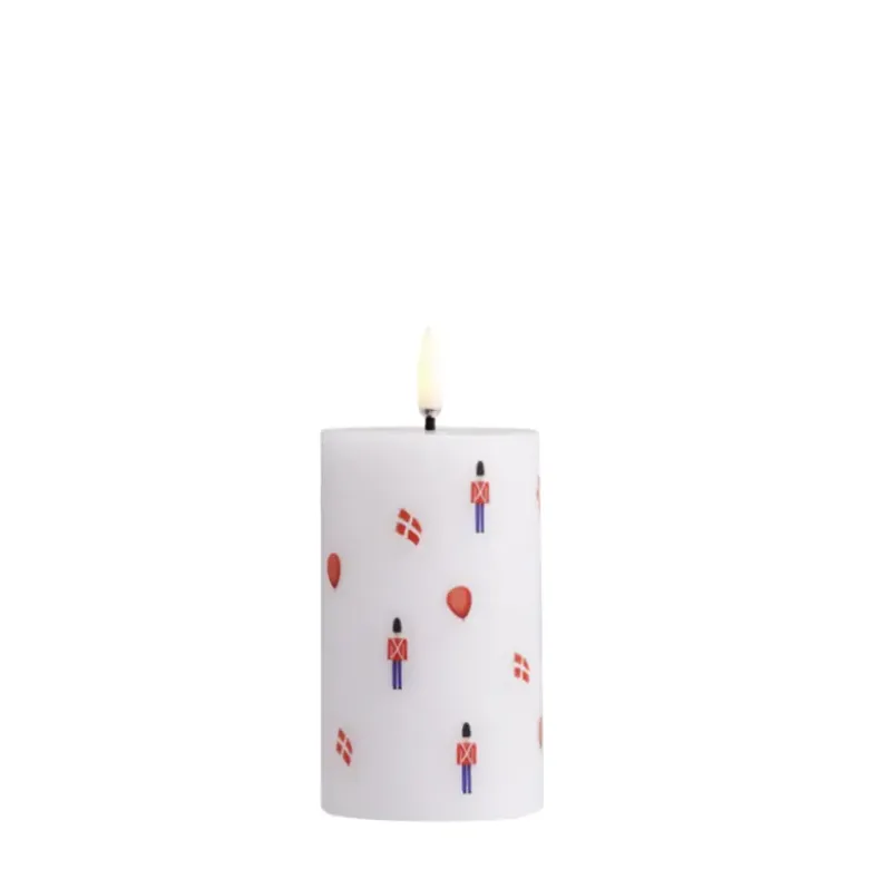 Uyuni LED Bloklys med festmotiv 10 cm
