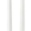 UYUNI LED 2-pak Kronelys m. 3D flamme 25 cm (Nordic White)