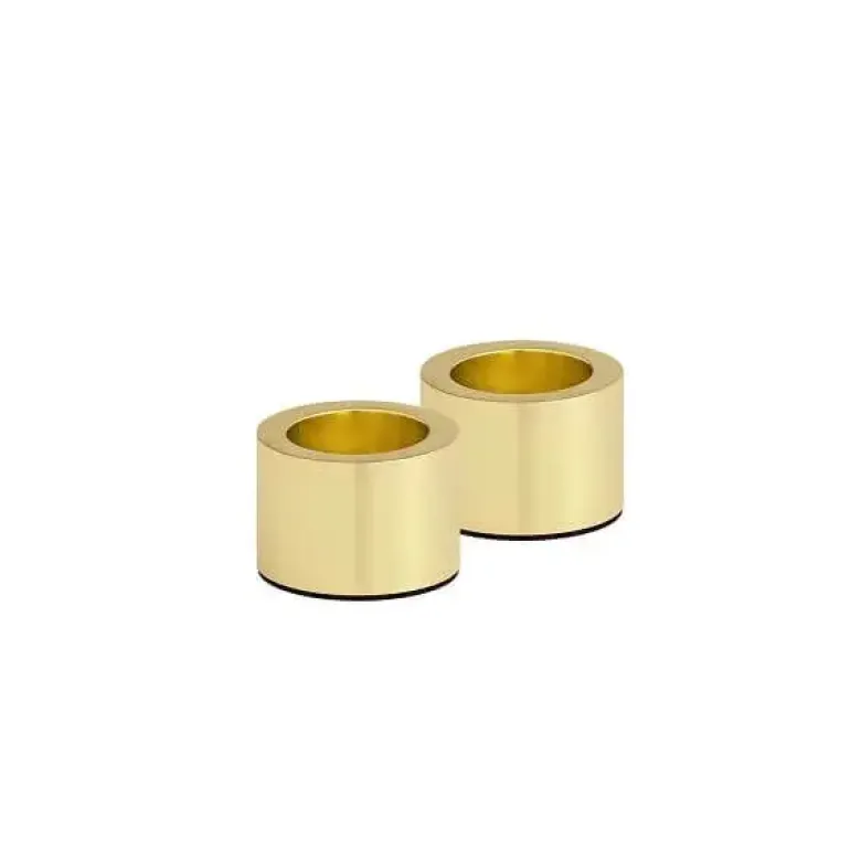 Uyuni lysestager til kronelys Matte Brass 2 stk