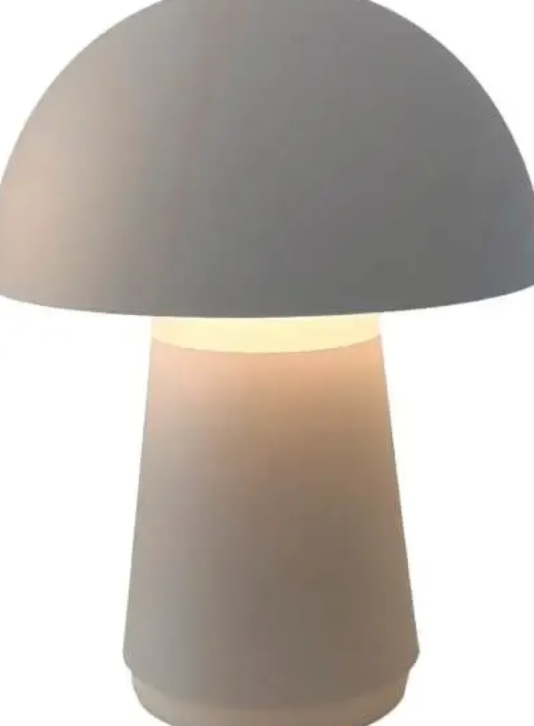 Veli Line Touch opladelig bordlampe taupe