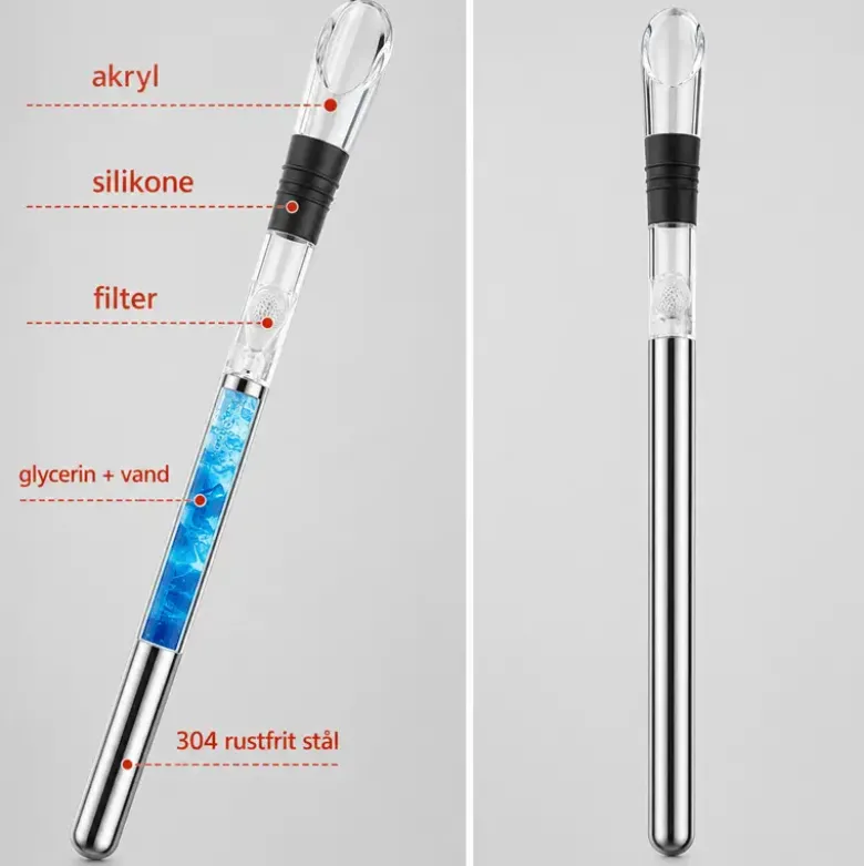 Vinkøler stav med luftfilter - 2 pak
