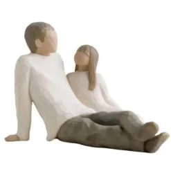 Willow Tree figur Father and Daughter