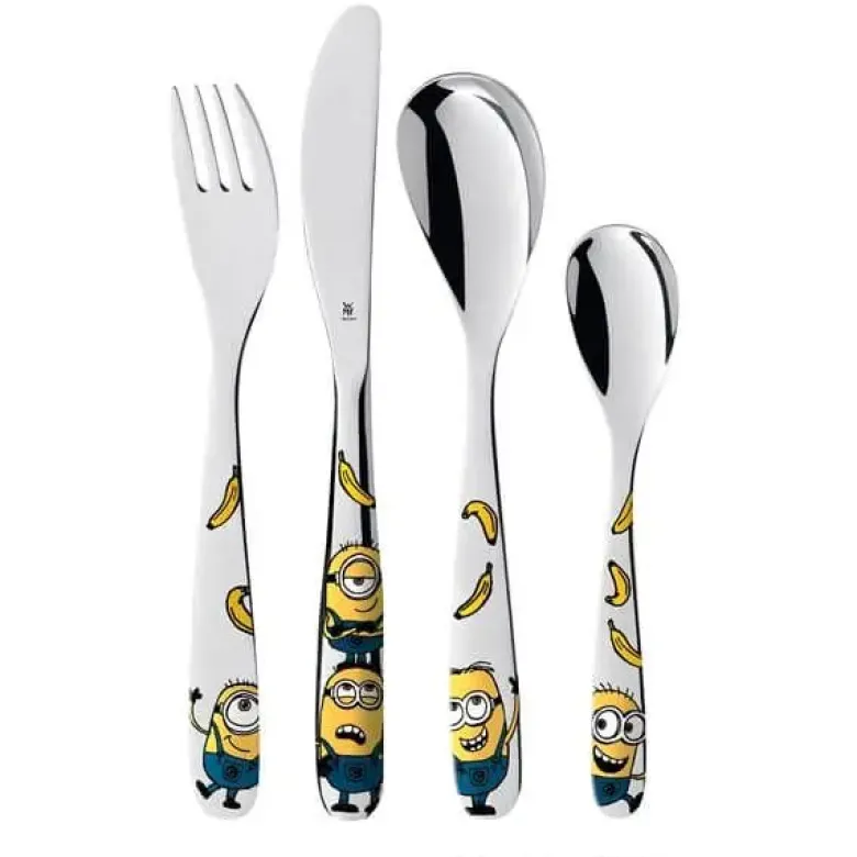 WMF børnebestik Minions 4 dele