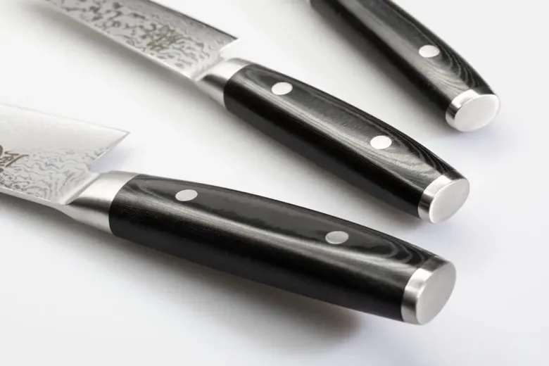 Yaxell Ran Knivsæt med kokkekniv, universalkniv & urtekniv
