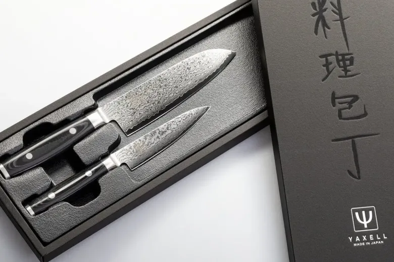 Yaxell Ran Knivsæt med santukokniv & universalkniv