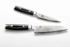 Yaxell Ran Knivsæt med santukokniv, universalkniv & knivsliber