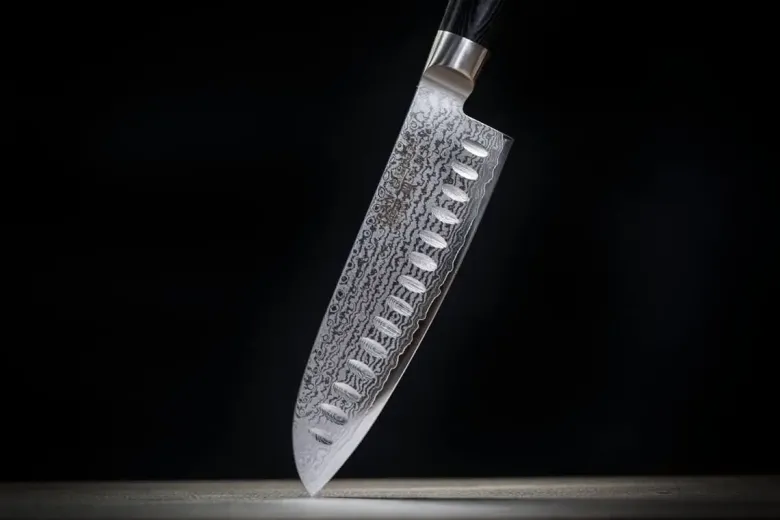 Yaxell RAN Santokukniv med luftskær 16,5 cm