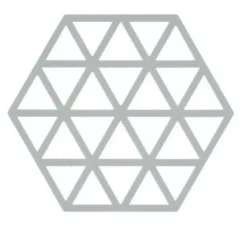 Zone Triangle Bordskåner himmelblå silikone